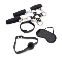 Набор для фиксации из 7 предметов Hogtie   Ball Gag Kit
