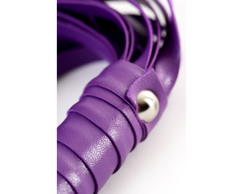 Фиолетовый набор БДСМ «Накажи меня нежно» с карточками