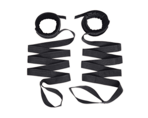 Эротический набор 4PC Bondage Bed Strap   Flogger Kit