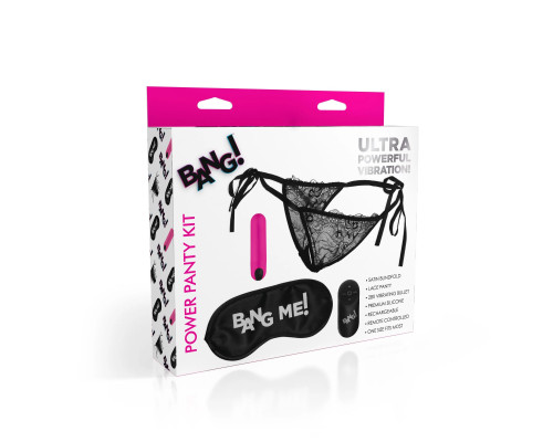 Эротический набор 28X Power Panty Remote Control Bullet Kit