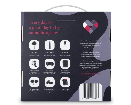 Стартовый набор БДСМ First Kinky Experience