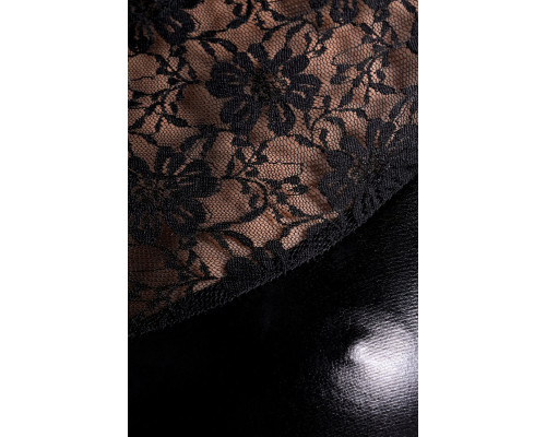 Сексуальное платье Lulu из материала с мокрым блеском