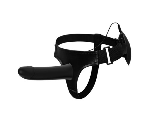 Полый страпон с вибрацией Vito - 17,3 см.