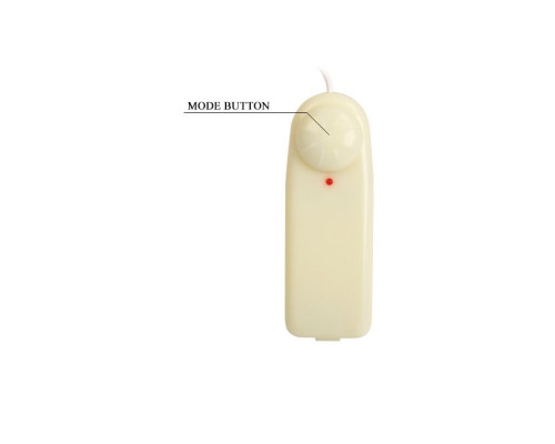 Вибрирующий страпон с пультом управления - 21 см.