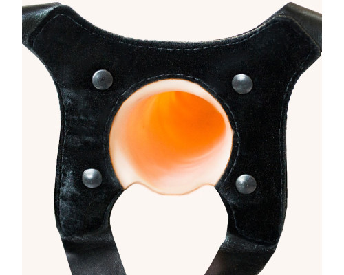 Пустотелый фаллопротез MEN STYLE - 17,5 см.