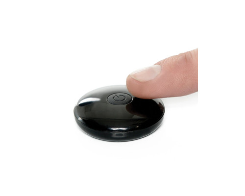 Кофейный перезаряжаемый вибрострапон 7  Hollow Rechargeable Strap-on with Balls - 20,3 см.