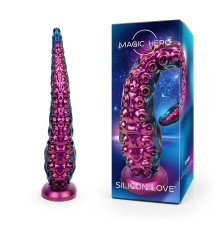 Фантазийный фаллоимитатор-щупальце на присоске - 27 см.