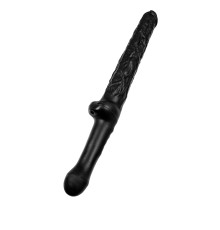 Черный фаллоимитатор «Вразумитель» - 52 см.