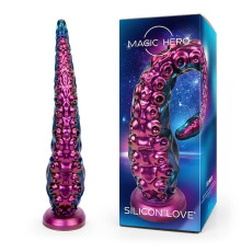 Фантазийный фаллоимитатор-щупальце на присоске - 33 см.