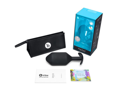 Черная пробка для ношения Snug Plug 7 - 18 см.