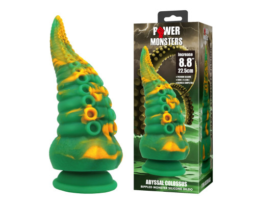 Силиконовый фаллоимитатор-щупальце Abyssal Colossus - 22,5 см.