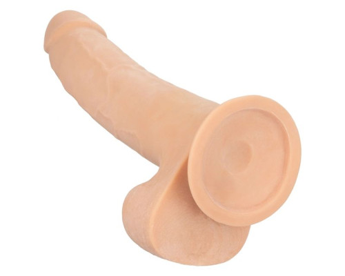 Телесный фаллоимитатор-гигант Size Queen 10  - 30,5 см.