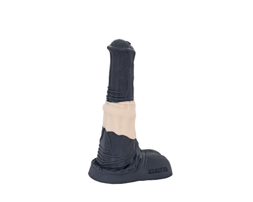 Чёрно-бежевый большой фаллос жеребца  Коди  - 25 см.