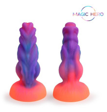 Светящийся в темноте фантаийный стимулятор - 20 см.