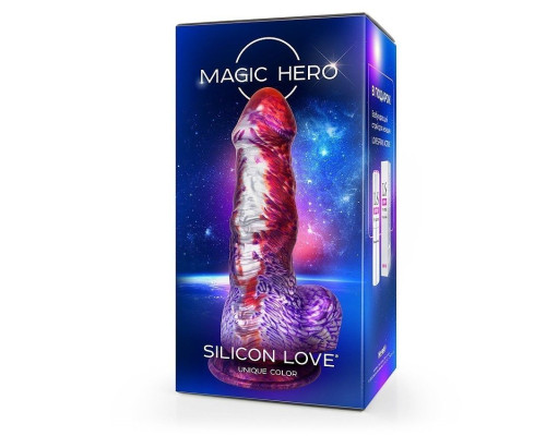 Фантазийный фаллоимитатор-гигант на присоске - 24 см.