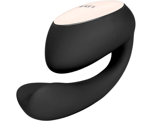 Черный вибратор с управлением через приложение Lelo Ida Wave