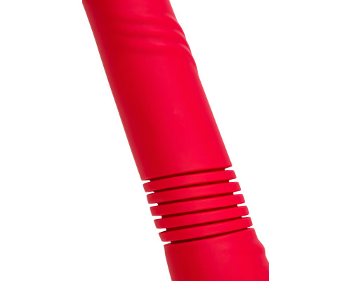 Красный пульсатор Gravity со съемной присоской - 25,9 см.