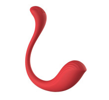 Красный интерактивный вибромассажер Phoenix Neo