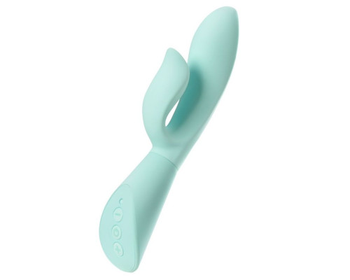Мятный вибратор Sensy с функцией реакции на касание - 20 см.