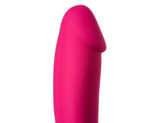 Ярко-розовый вибратор Mystim Terrific Truman - 27 см.