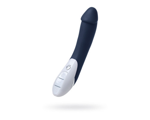 Темно-синий вибратор Mystim Terrific Truman - 27 см.