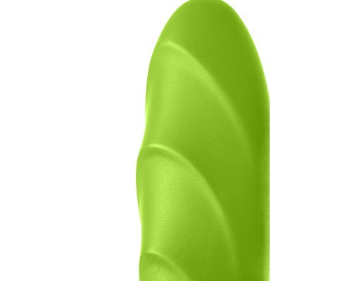 Вибратор Mystim цвета лайма Sassy Simon - 27 см.