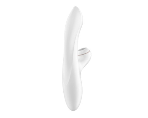 Вибромассажер с вакуумно-волновой клиторальной стимуляцией Satisfyer Pro + G-Spot - 22 см.