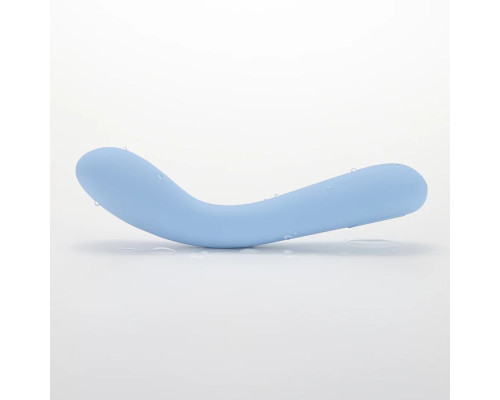 Голубой вибратор Iroha Mai Ruri - 17,4 см.