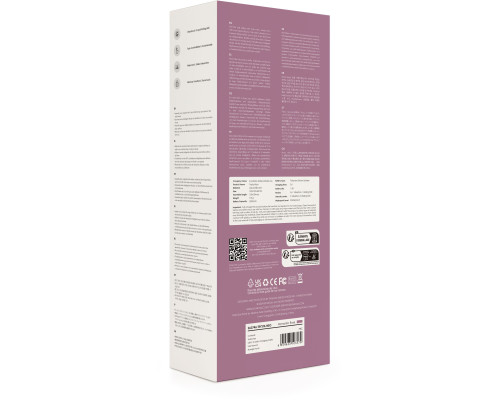 Сиреневый интерактивный вибратор-кролик Trysta Neo с шариком для зоны G - 18,4 см.