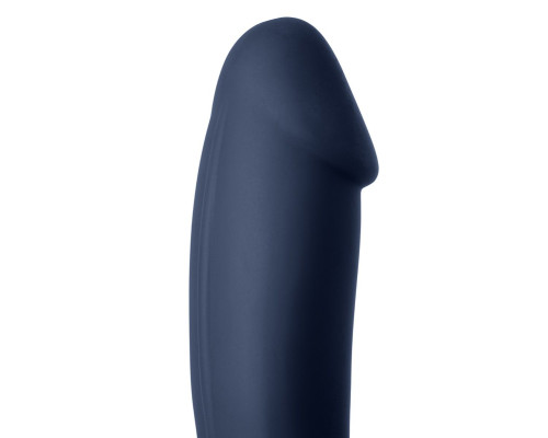 Темно-синий вибратор Mystim Terrific Truman - 27 см.