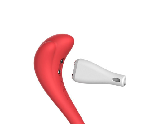 Красный интерактивный вибромассажер Phoenix Neo