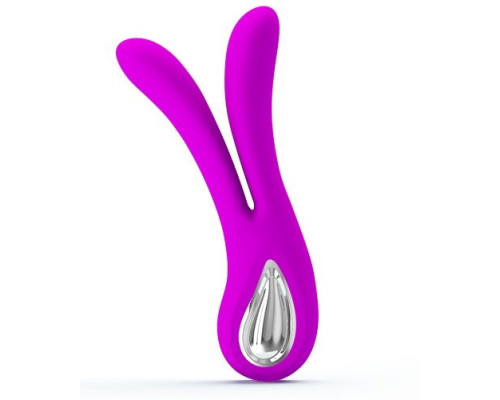 Сплит-вибратор Ulysses с двумя отростками - 16,5 см.