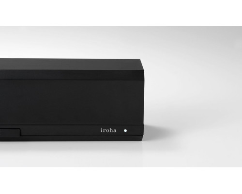 Голубой вибратор IROHA MINAMO с волнами на стволе - 17,5 см.