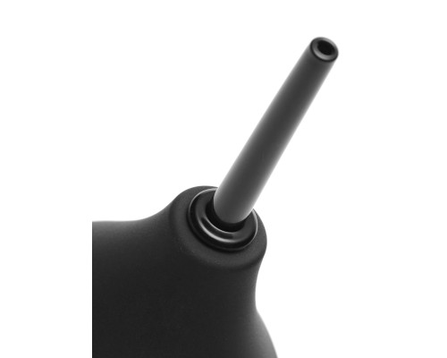 Черный анальный душ Thin Tip Enema Bulb