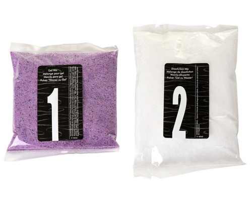 Соль для ванны Lovebath Sensual lotus, превращающая воду в гель - 650 гр.