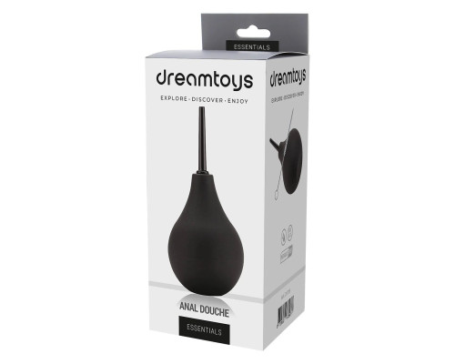 Черный конический анальный душ ANAL DOUCHE