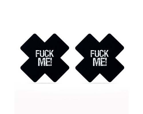 Набор из 2 пар пэстисов Cross Pattern Nipple Pasties