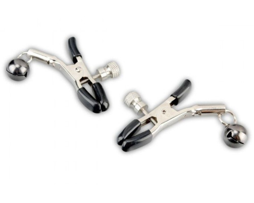 Регулируемые клипсы для сосков с колокольчиками