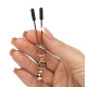 Золотистые зажимы для сосков и клитора All Sensation Nipple and Clitoral Chain
