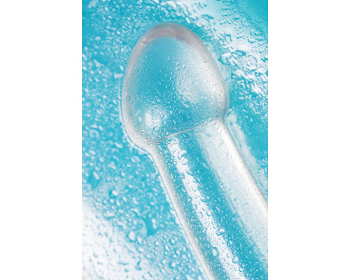 Прозрачный нереалистичный фаллоимитатор Jelly Dildo XL - 22 см.