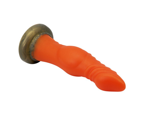 Силиконовый фантазийный фаллоимитатор Hero - 18,5 см.