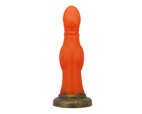 Силиконовый фантазийный фаллоимитатор Hero - 18,5 см.