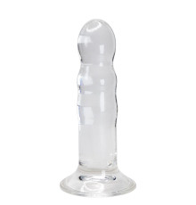 Прозрачный фаллоимитатор на присоске Gallant Jelly Dildo - 16 см.