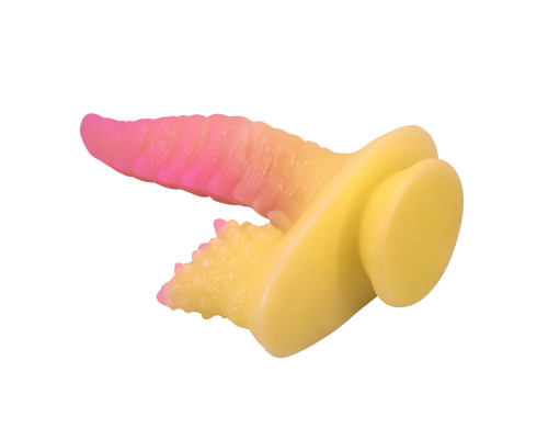 Силиконовый фаллоимитатор Flame Beast - 22,5 см.