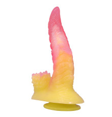 Силиконовый фаллоимитатор Flame Beast - 22,5 см.