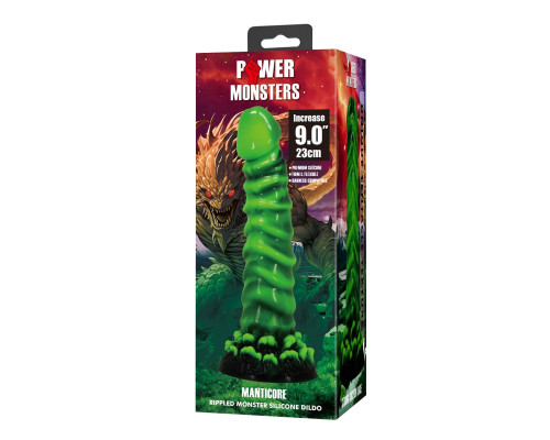 Силиконовый фантазийный фаллоимитатор Manticore - 23 см.