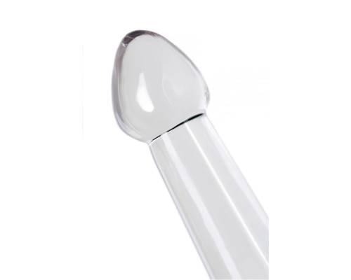 Прозрачный нереалистичный фаллоимитатор Jelly Dildo XL - 22 см.