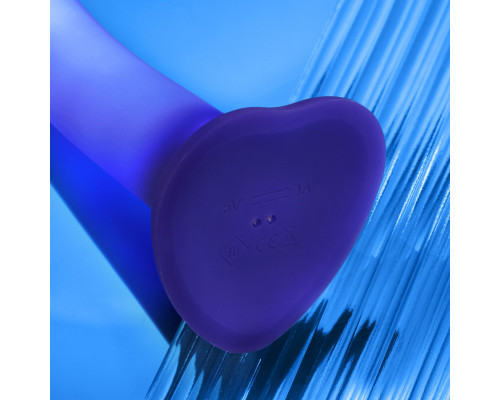 Светящийся фаллоимитатор Strap-on-me Glow-Led Dildo - size M