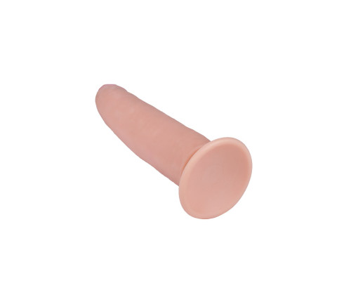 Фаллоимитатор из неоскин на присоске - 20 см.