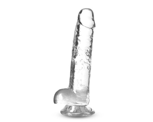 Прозрачный фаллоимитатор 7 Inch Crystalline Dildo - 17,7 см.